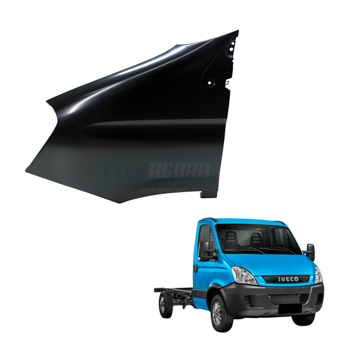 ACABAMENTO PARALAMA IVECO DAILY 2008/2019 LE (3800002.)