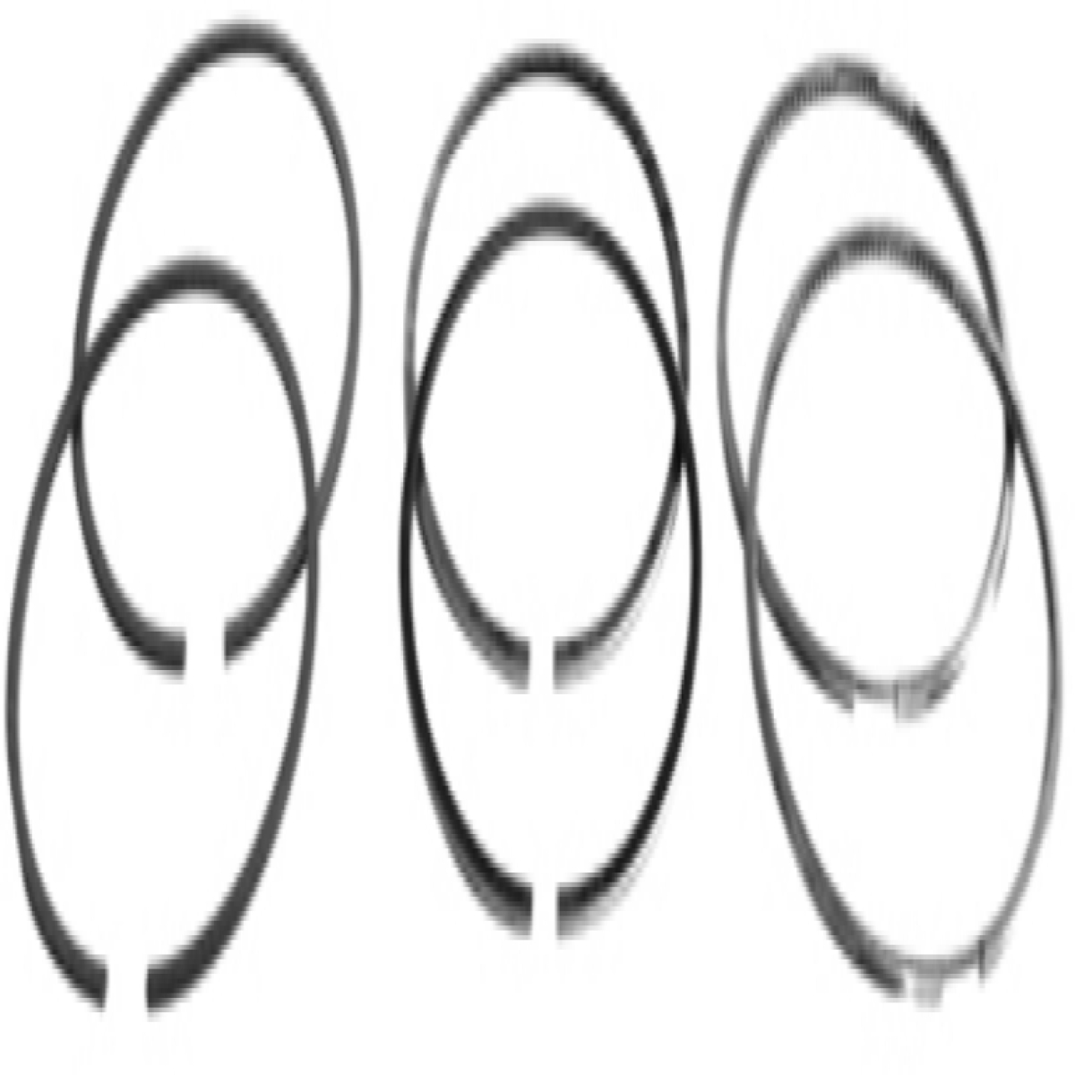 JOGO ANEIS OM366LA 0,50 02 CILINDROS (3760300324-9)