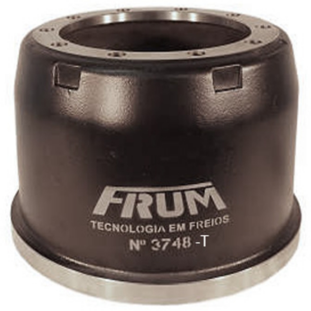 TAMBOR FREIO TRASEIRO 10 FUROS PARAFUSO 1 POLEGADA CARRETAS (3748T)