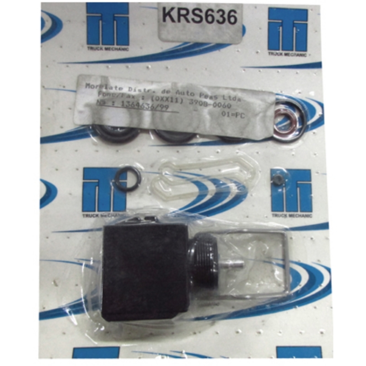 KIT REPARO SOLENOIDE COMPLETO PARA SCANIA SERIE 4 (1364636-9)