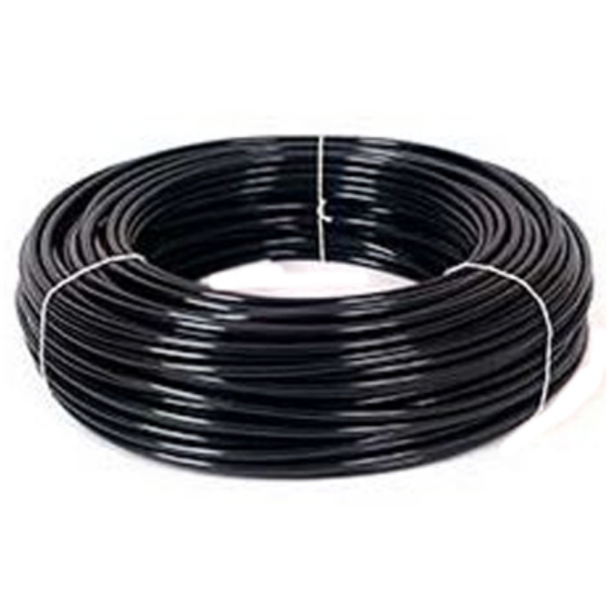 TUBO NYLON/TECALON 10MM PRETO (SEM TRAMA) PRETO INSTALACAO SISTEMA A AR CARRETAS