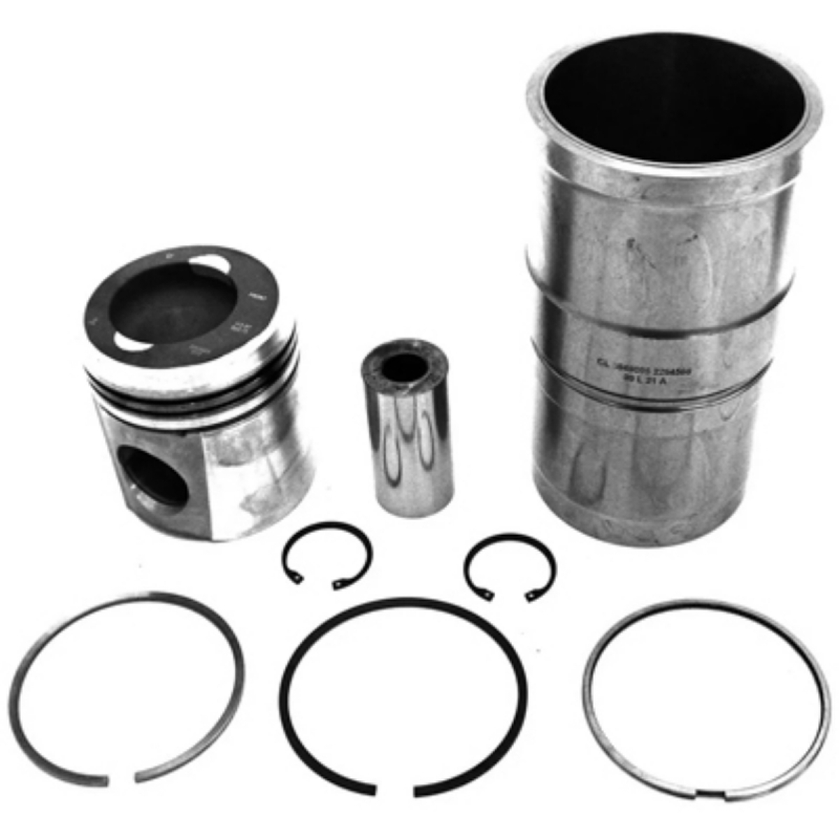 KIT CILINDRO COMPLETO MOTOR CUMMINS C 6CTAA 8.3 VW 24250 2000 DIANTE FORD CARGO 