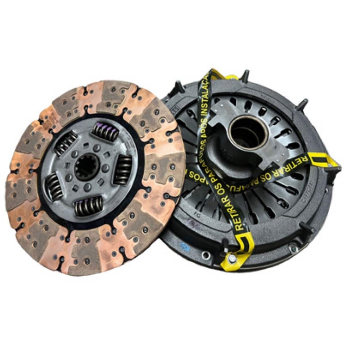 KIT EMBREAGEM 395MM - IVECO TECTOR 170E30 240E30 310E30 17300 24300 31300 COM MO