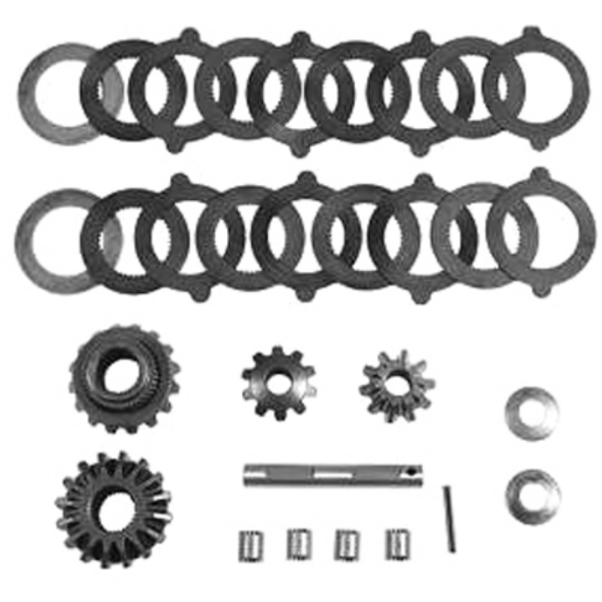 KIT REPARO CAIXA DIFERENCIAL DANA 46 RAT 4.09 A 4.78 - GM  BLAZER ANO 1996 A 199