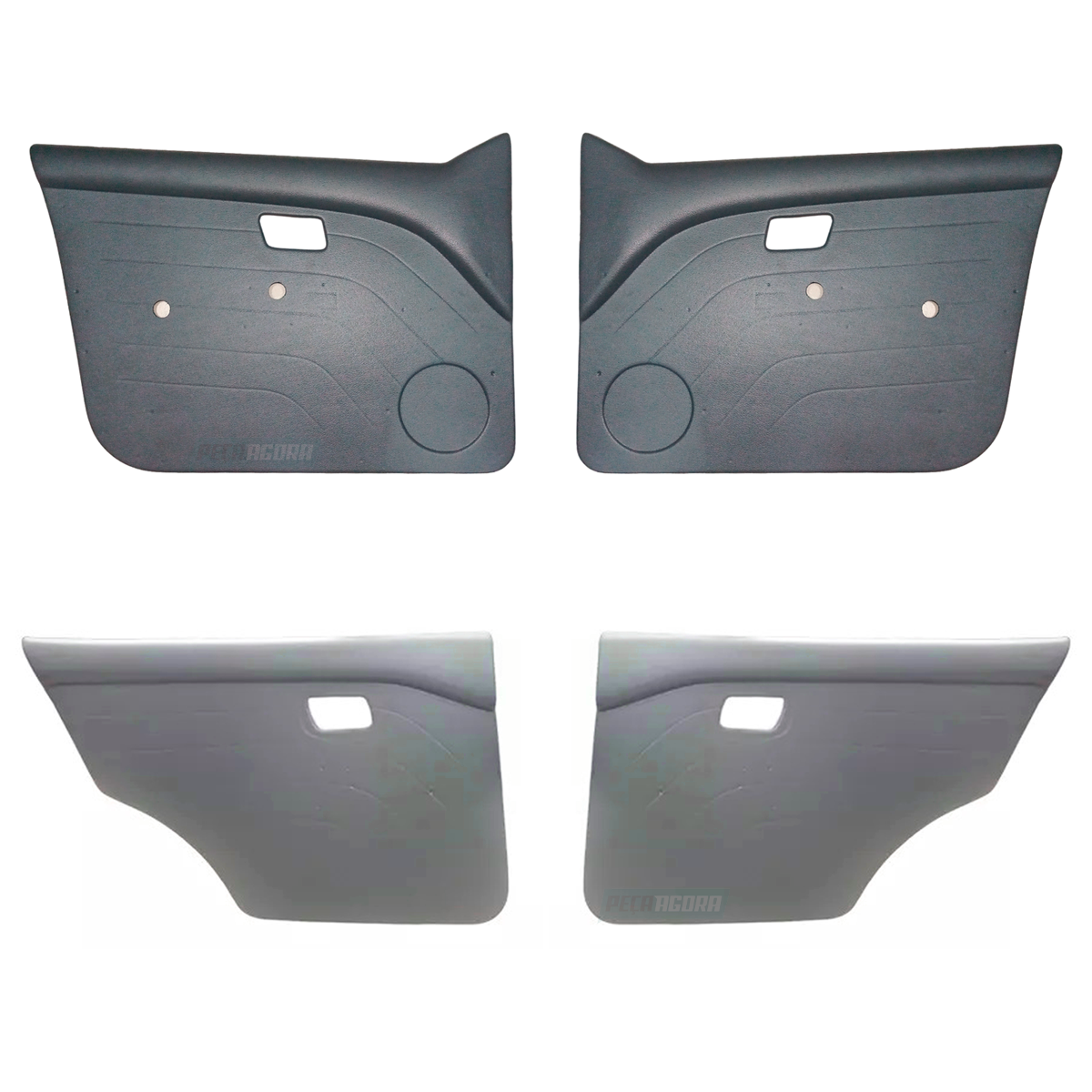 KIT FORRO PORTA TRASEIRA E DIANTEIRA  2004 A 2013 FIAT PALIO 4 PORTAS FIRE SIENA