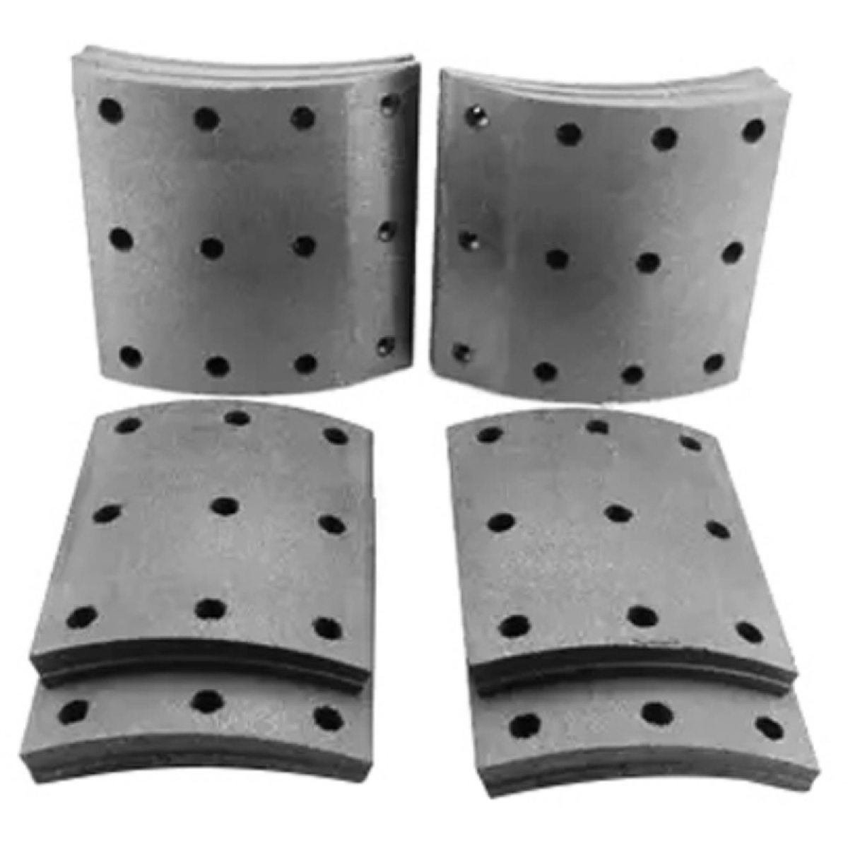 JOGO LONA FREIO TRASEIRO 1X  L664X NA21 - VOLVO    B10M  ANO 95/... DIANTEIRO AR