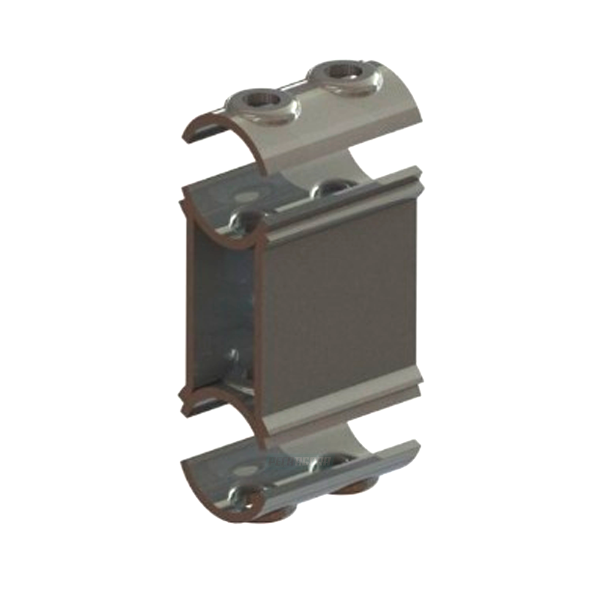 ABRACADEIRA DISTANCIADOR DOS TUBOS 100 MM VOLVO FH 2015 (22567972-FH090)