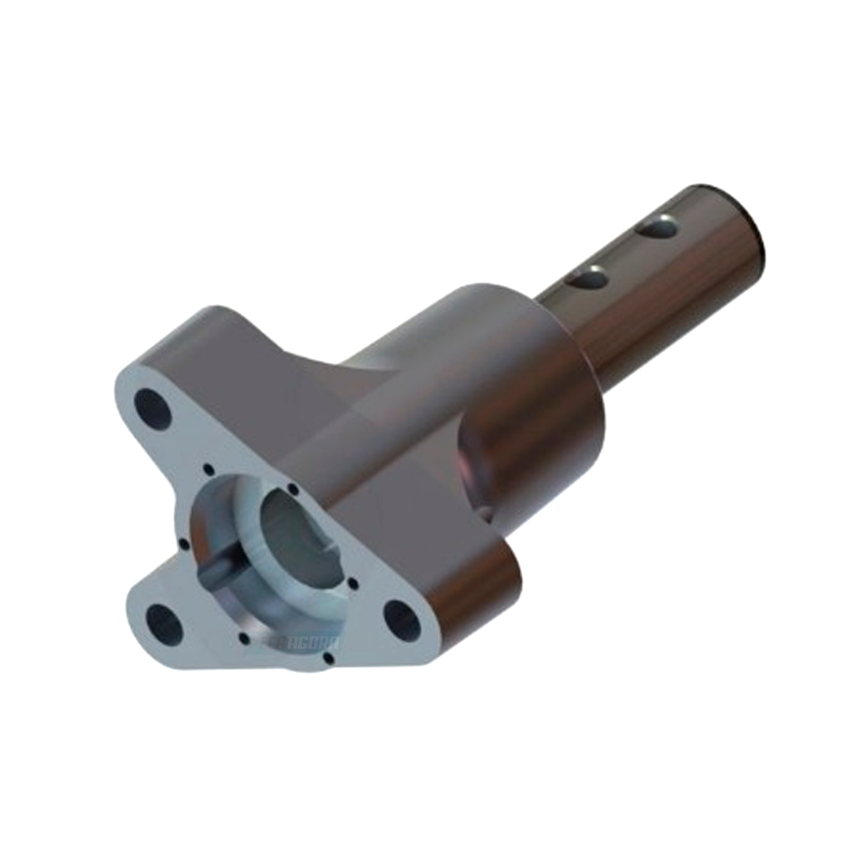 SUPORTE TRASEIRO DIREITO VOLVO FH 2015 (22567972-FH089)