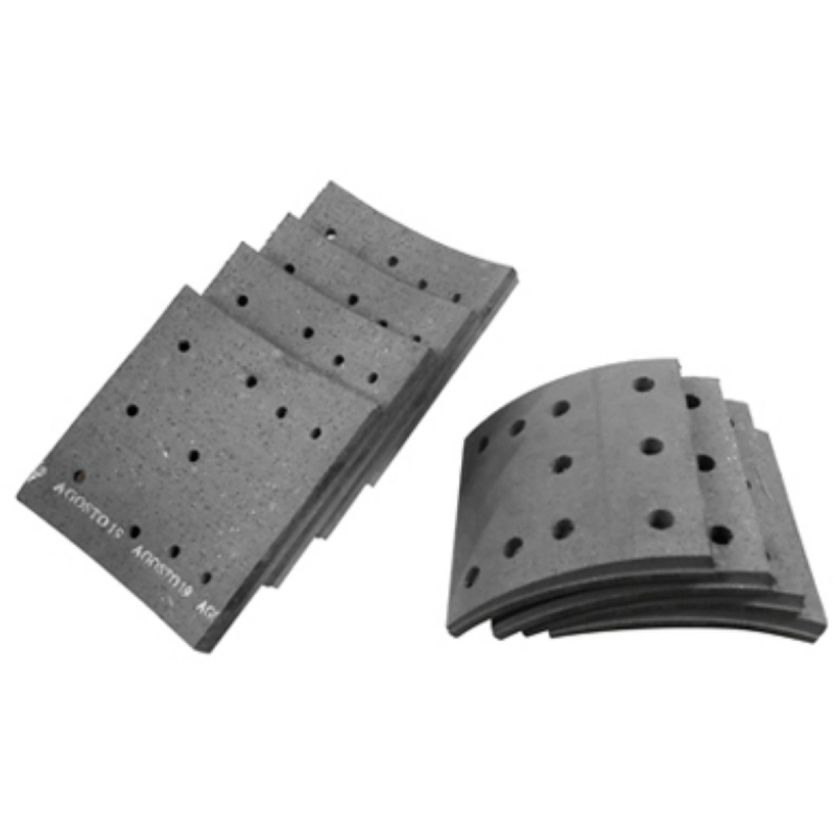 JOGO LONA FREIO DIANTEIRO TRASEIRO STD FD/165 AF/557 - AGRALE  ONIBUS W9 / MA10 