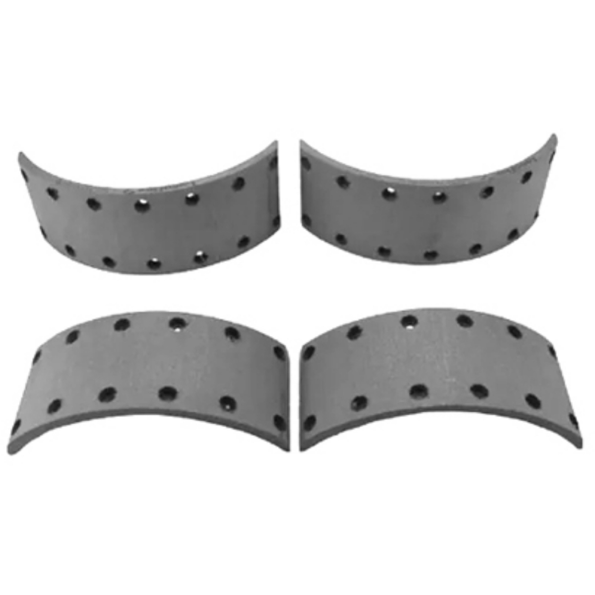 JOGO LONA FREIO DIANTEIRO TRASEIRO STD L-522 NA18 - MERCEDES  CAMINHOES   608 19