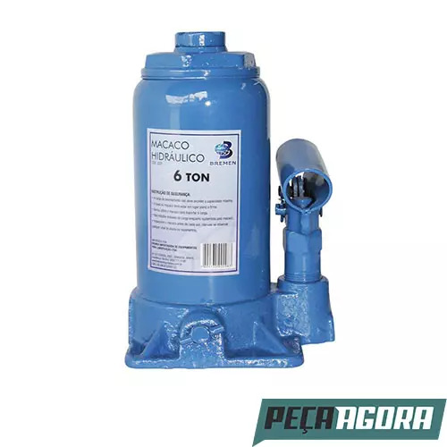 MACACO HIDRAULICO TIPO GARRAFA 6 TONELADAS (2221)