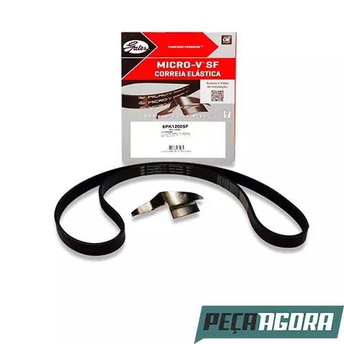 CORREIA ELASTICA MICRO V  VW GOL CROSSOFOX FOX VOLKSWAGEN  (6PK1200SF)