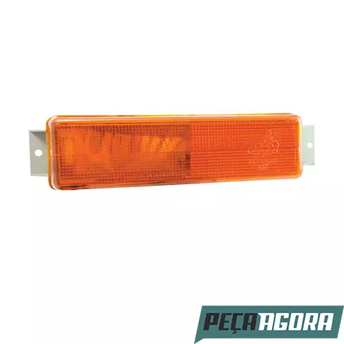 LANTERNA DIANTEIRA FORD CARGO LADO DIREITO AMARELO (86HU13368AA-PL04340101)