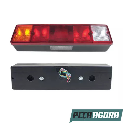 LANTERNA TRASEIRA UNIVERSAL CAMINHAO TRICOLOR LADO ESQUERDO (1620476)