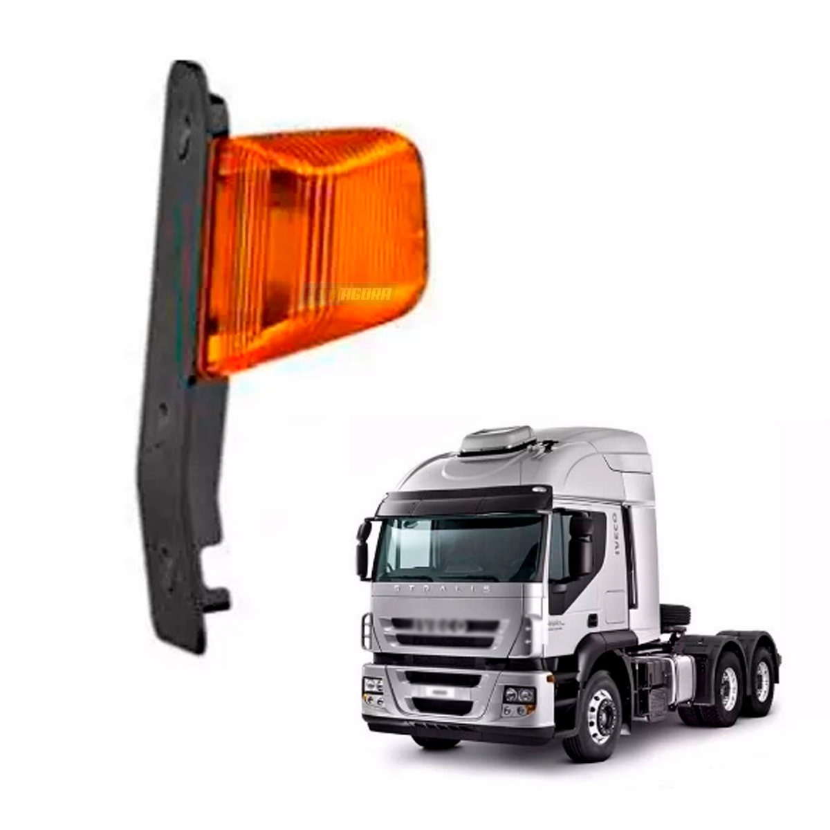 LANTERNA LATERAL PISCA SEM SOQUETE IVECO STRALIS V.504250958