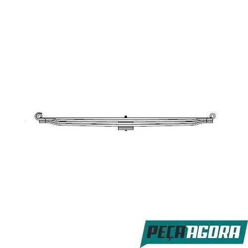 FEIXE DE MOLA COMPLETO DIANTEIRO MB 1218 1418 1620 1622 ELETRONICO ATRON 1319 23