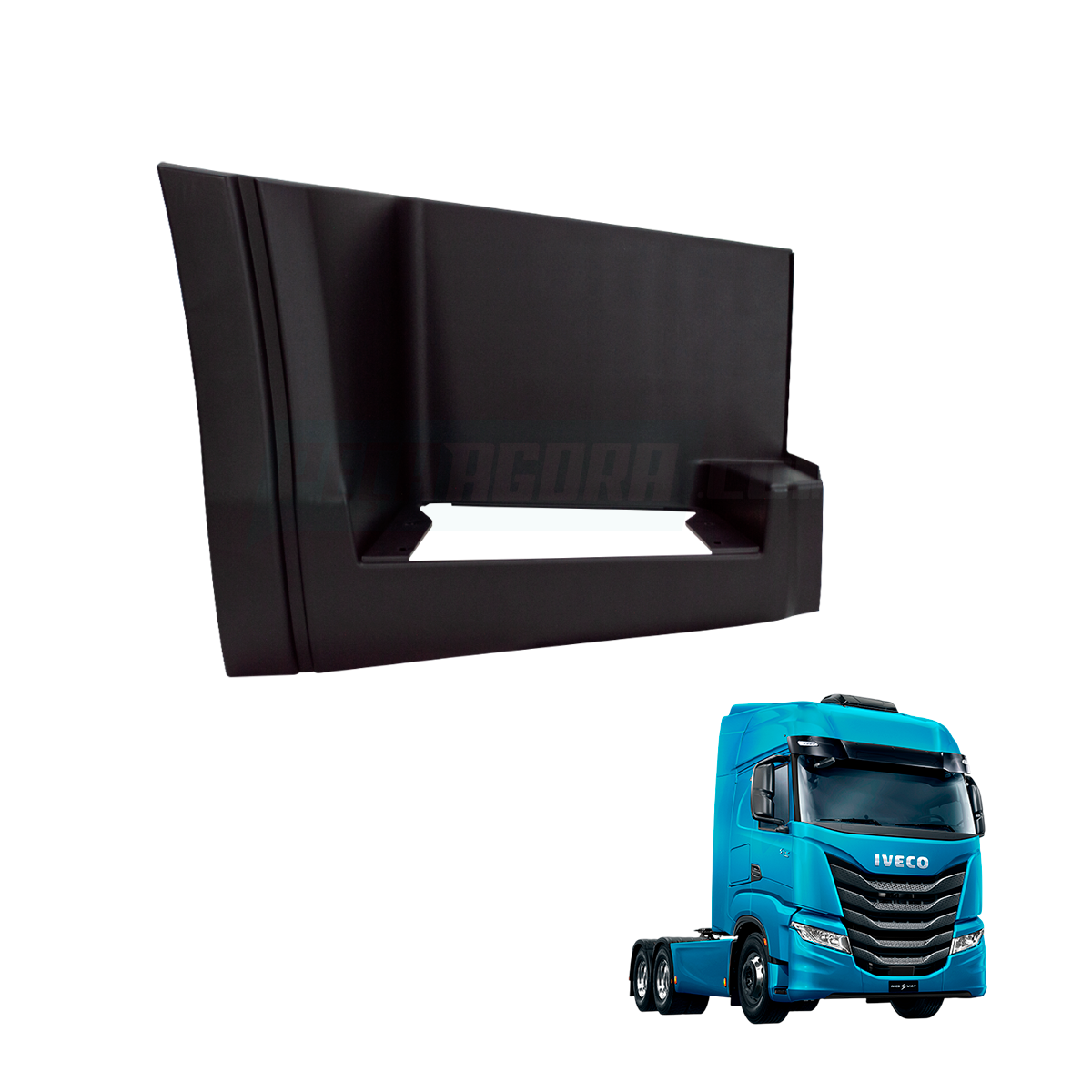 ESTRIBO INFERIOR DIREITO IVECO S-WAY (5802465526-5802315969)