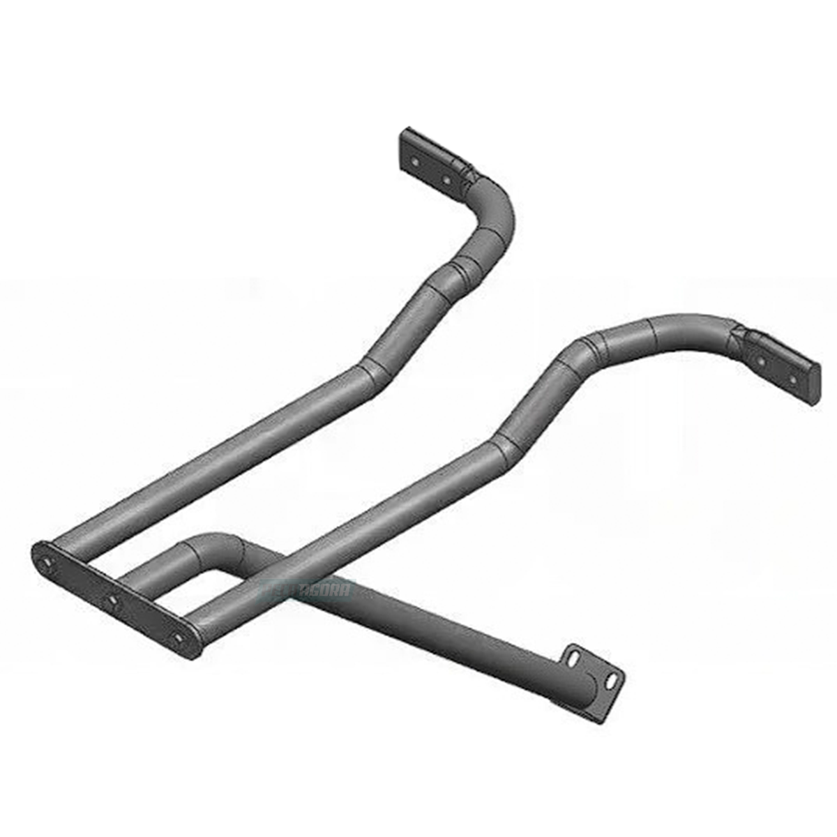 SUPORTE ENTRE EIXOS PARALAMA DAF XF TRACADO 6X4 (2232467-2232469-2198893-2232466