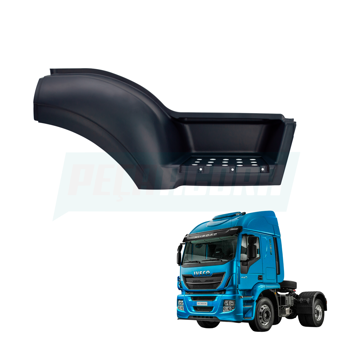 PARALAMA ESTRIBO IVECO STRALIS HI-ROAD LD (504047584,)
