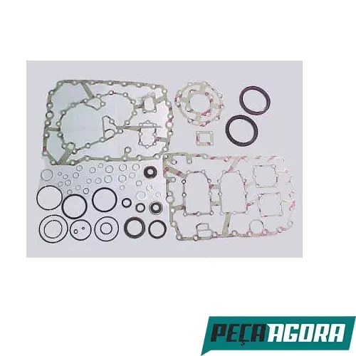 JOGO DE JUNTAS CX MUDANCAS RETENTORES ANEIS VOLVO 16S 130ZF (6885992)