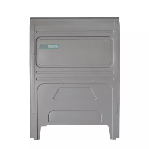 CHAPA TRASEIRA CENTRAL VOLVO FH TETO BAIXO - LATA  (17107)