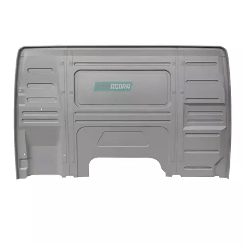 CHAPA TRASEIRA VOLVO FM TETO BAIXO- LATA  (20360596-17133)