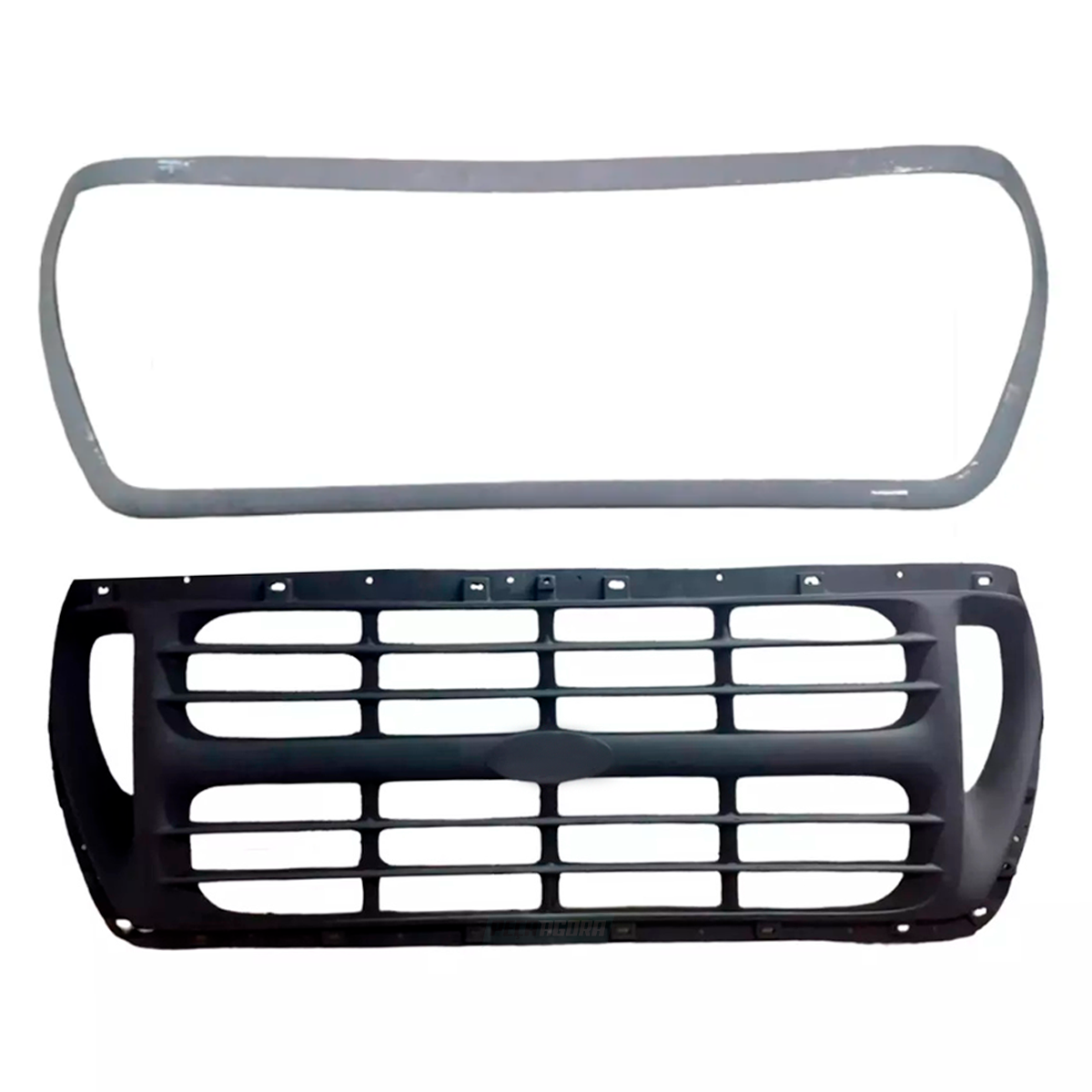 KIT GRADE FRONTAL E MOLDURA FIBRA FORD PITBULL F12000 F14000 F16000 98 A 2005 (K