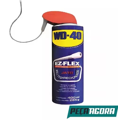 WD 40 EZ FLEX 400 ML CANO MALEAVEL JATO MULTIDIRECIONADO (WD40EZFLEX400ML)
