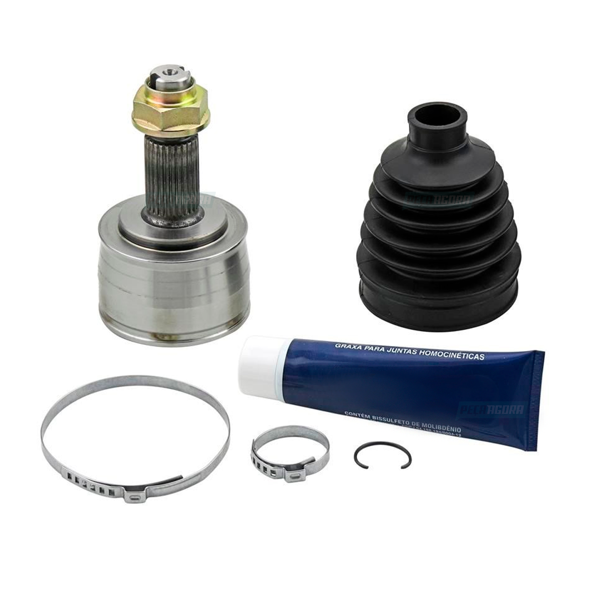 PONTEIRA HOMOCINETICA FIXA AUTOMATICA 24 DENTES FIAT TORO JEEP RENEGADE 2017... 