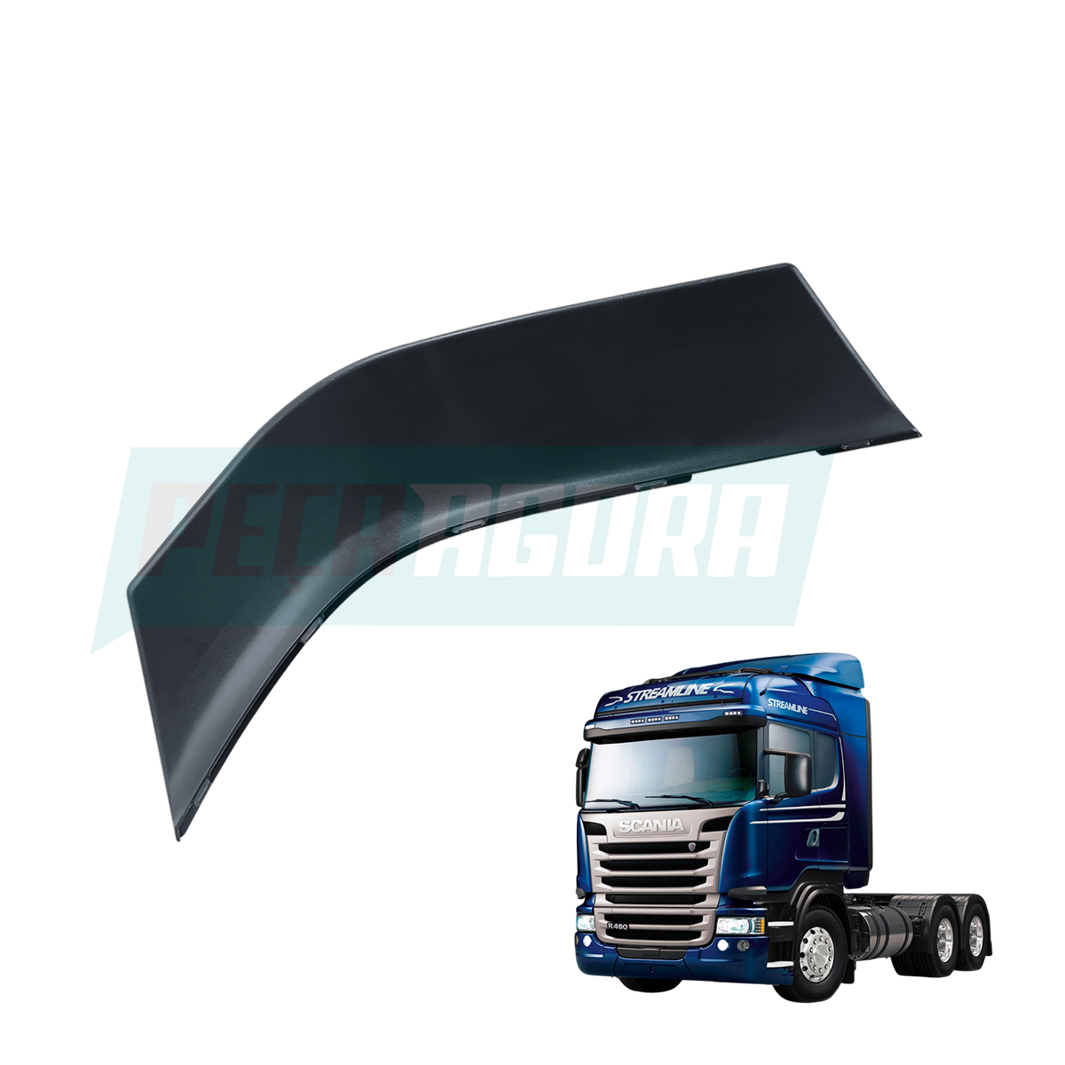 ACABAMENTO DO PARALAMA SCANIA SERIE 5 G HIGHLINE/STREAMLINE LE INJ (1431931...)