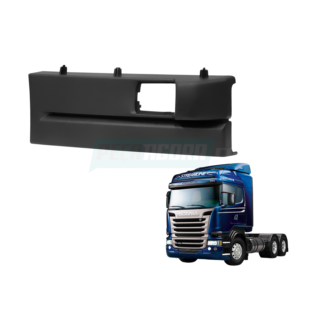 ACABAMENTO DO ESTRIBO SCANIA SERIE 5 P G HIGHLINE STREAMLINE LD (1779121.)