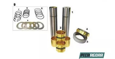 EMBUXAMENTO MBB AXOR 2831 3340 3344 4140 4144 ACTROS 2646  (9423320806)