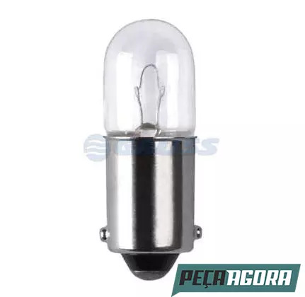 LAMPADA INCOLOR T2W BA9S 2W (GL0053A)