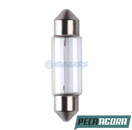 LAMPADA INCOLOR 24V VOLTS C5W SV8.5 5 W (GL6418A)