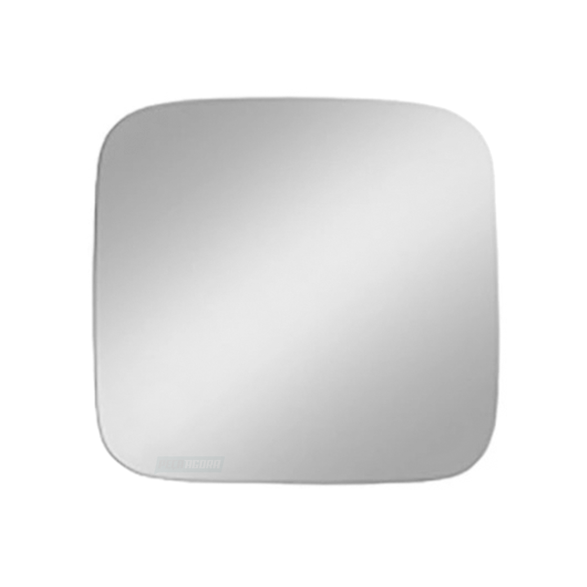 BASE VIDRO ESPELHO RETROVISOR AUXILIAR MB AXOR ATEGO 2007 A 2013 SEM DESEMBACADO