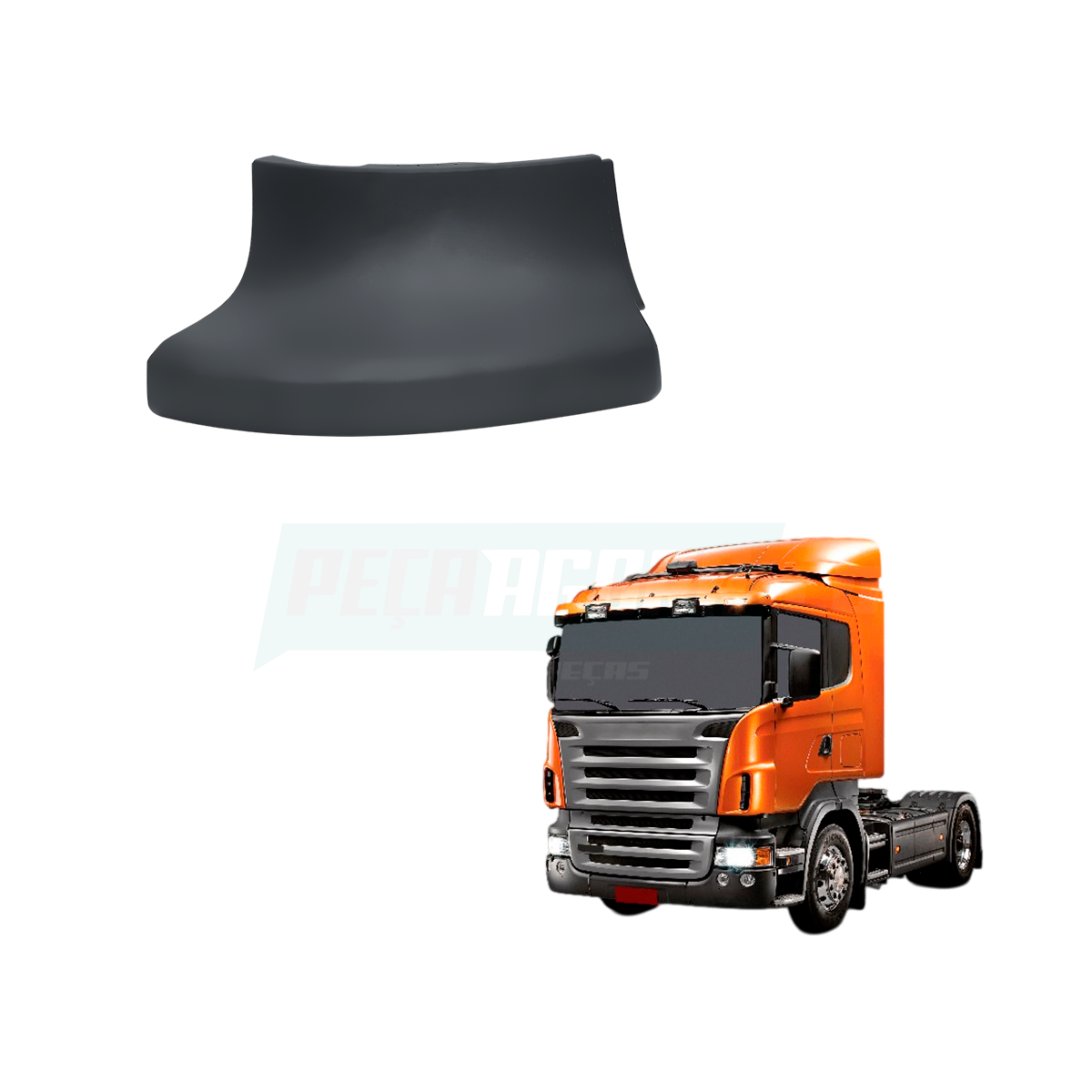 ACABAMENTO DO FAROL SCANIA SERIE 5 G LD INJ (1431923...)