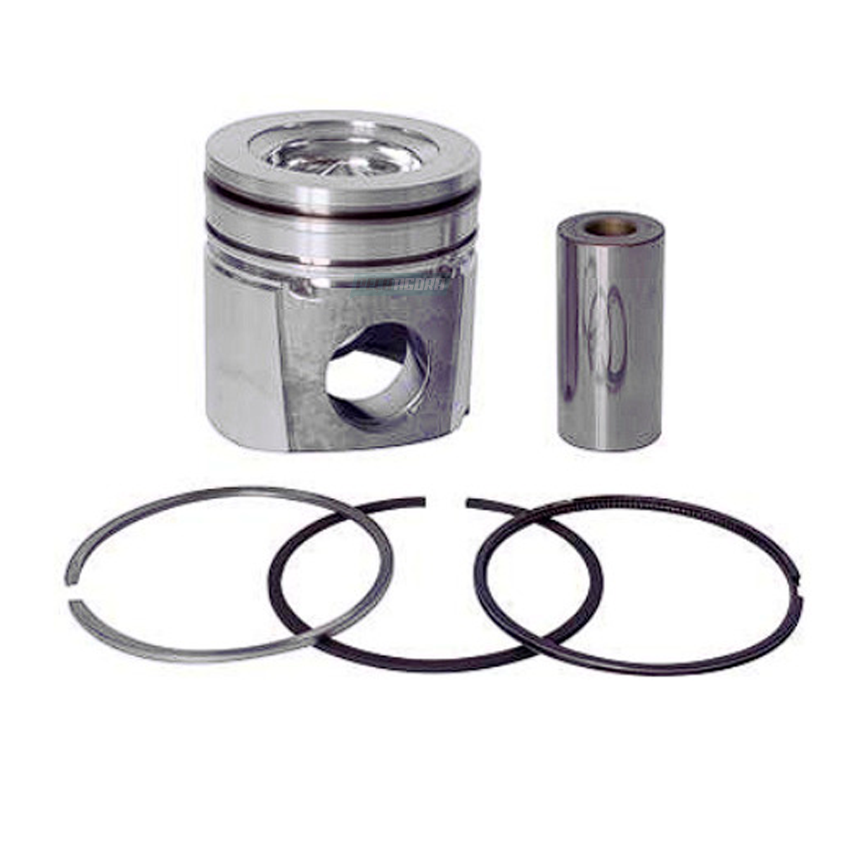 PISTAO ANEIS 0,50 PINO TRAVAS MOTOR CUMMINS ISB 4 E 6 CIL FORD CARGO 1317E 4X2 2