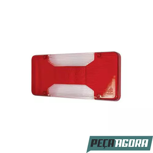 LENTE PARA LANTERNA PL0736 PARA IVECO PICK-UP DAILY  VERMELHA E ACRILICO  (PL073