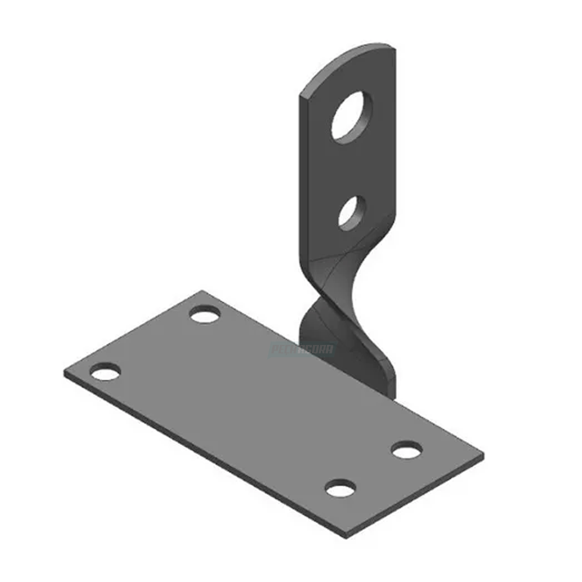 SUPORTE ANTENA PX DIANTEIRO ESQUERDO CAPO VOLVO EDC NL LC (SP1027E)