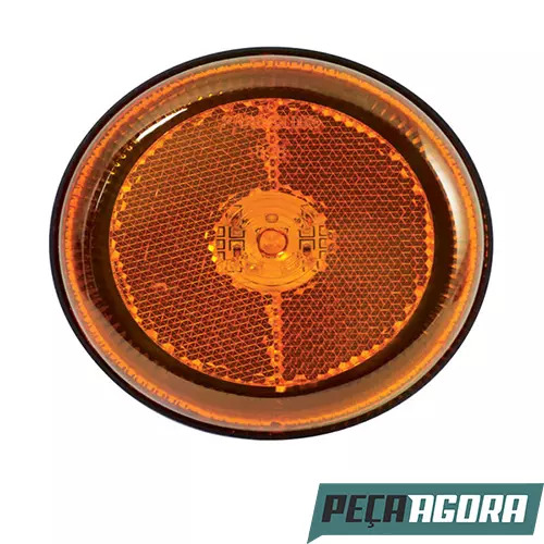 LANTERNA LED LATERAL VW 25.390 26.390 VOLKSWAGEN AMARELO ACRILICO  (PL08981161)