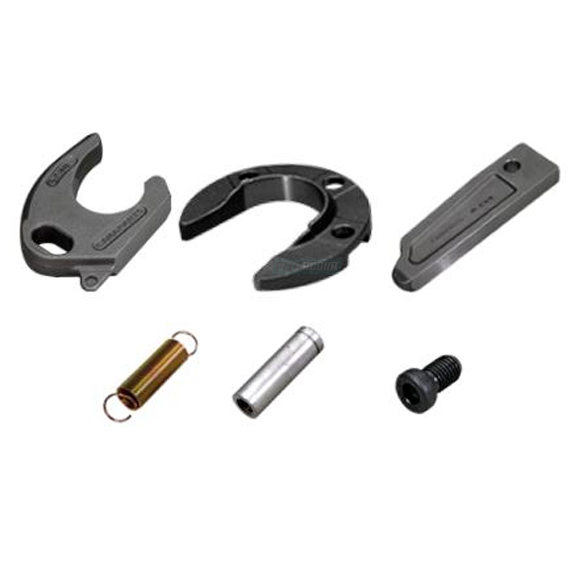 KIT COMPLETO REPOSICAO QUINTA RODA MAXION 2 POLEGADAS - GAVIAO + ANEL + BARRA TR