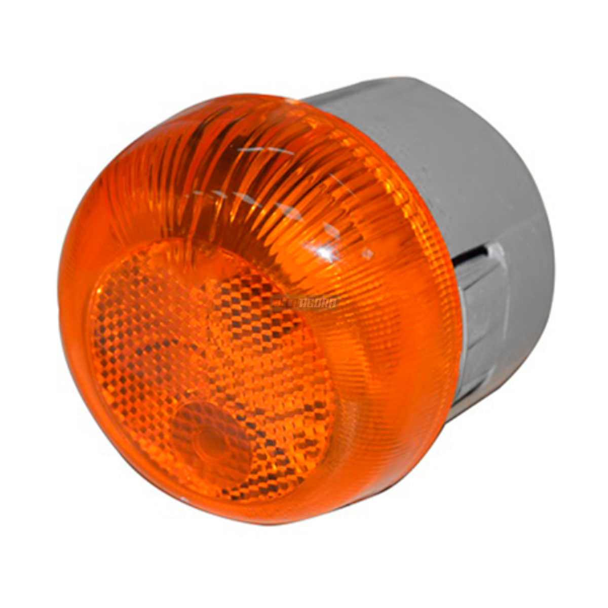 LANTERNA DIRECIONAL LED 24V ACRILICA AMARELA VW CONSTELLATION 13180E  15180E 172
