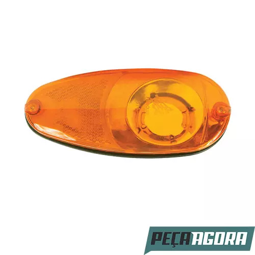 LANTERNA PISCA LATERAL FORD 1116 816 RETRORREFLETOR AMARELO ACRILICO  (AC4613B37
