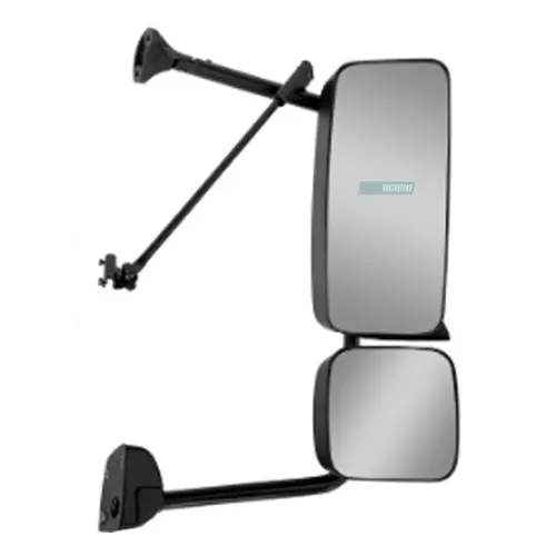 CONJUNTO ESPELHO RETROVISOR MANUAL DIREITO ​MB AXOR ATEGO 2007 A 2013 ​COM A