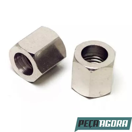 PORCA REDE SEXTAVADA CANO 8X6 RODOAR (SF45)