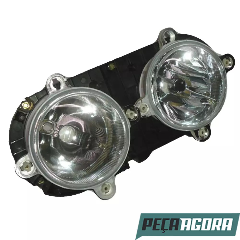 FAROL DUPLO DIAGONAL SEM LAMPADAS FORD CARGO LADO DIREITO (BG7X13005AA)