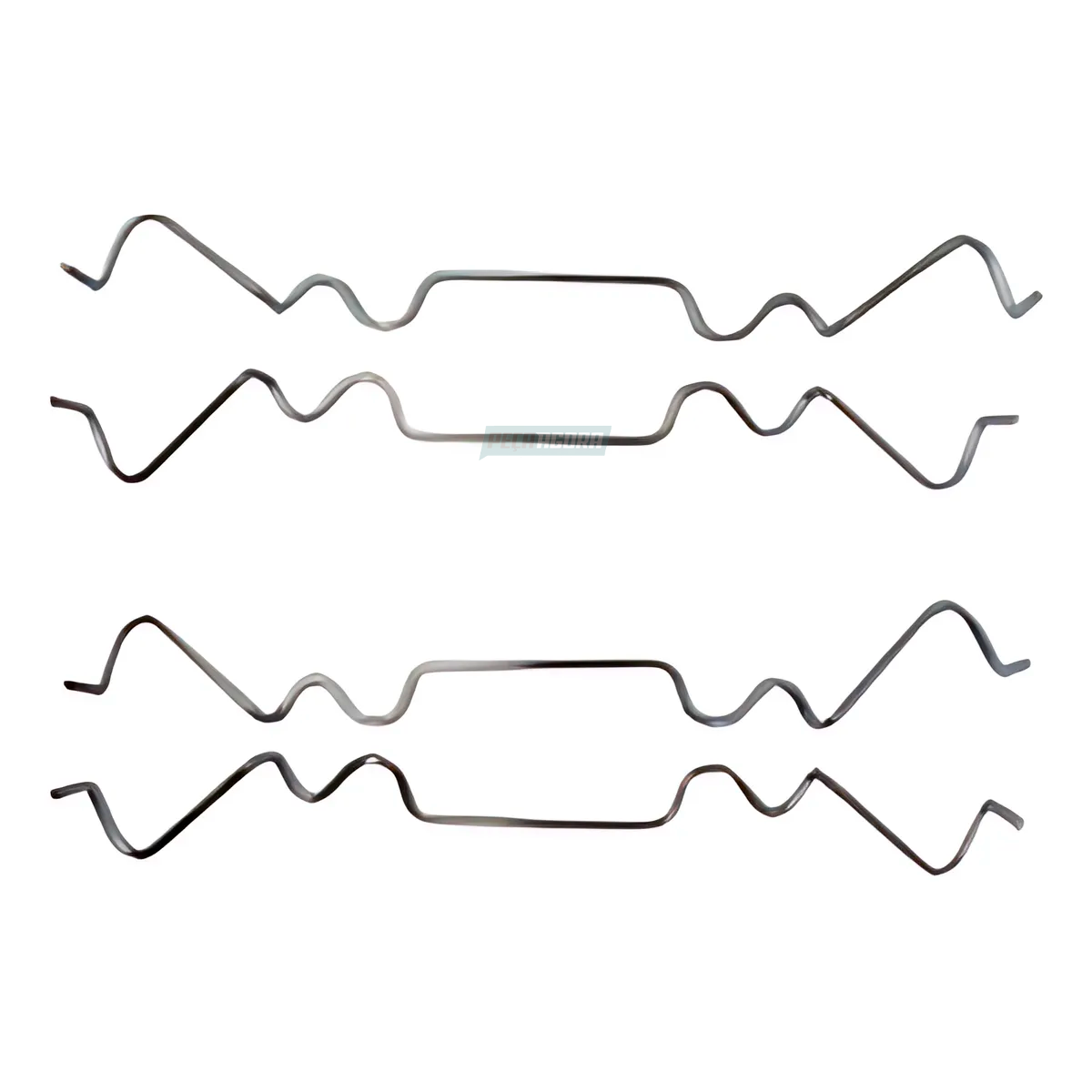 JOGO TRAVA MOLA PASTILHA DE FREIO DIANTEIRO IVECO DAILY E NOVA DAILY (93161976-1