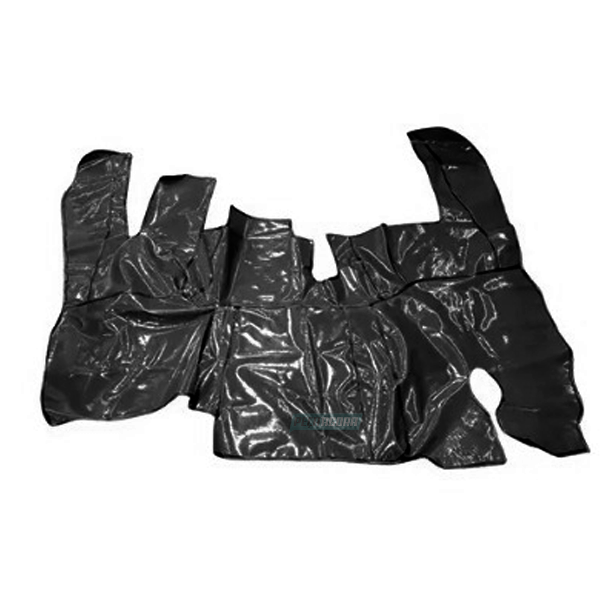 TAPETE DE VINIL PRETO VW DELLIVERY EXPRESS (PUES357P)