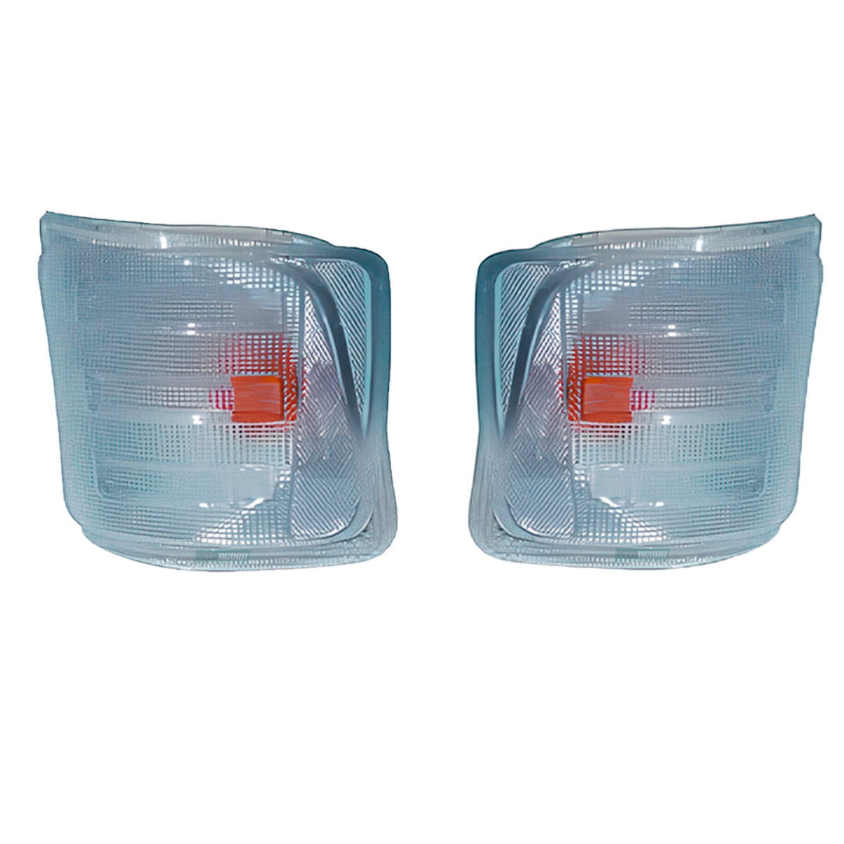 PAR LANTERNAS SETA PISCA MB 1418R 1420 1718A 1720 1723 CRISTAL SEM SOQUETE (K.69