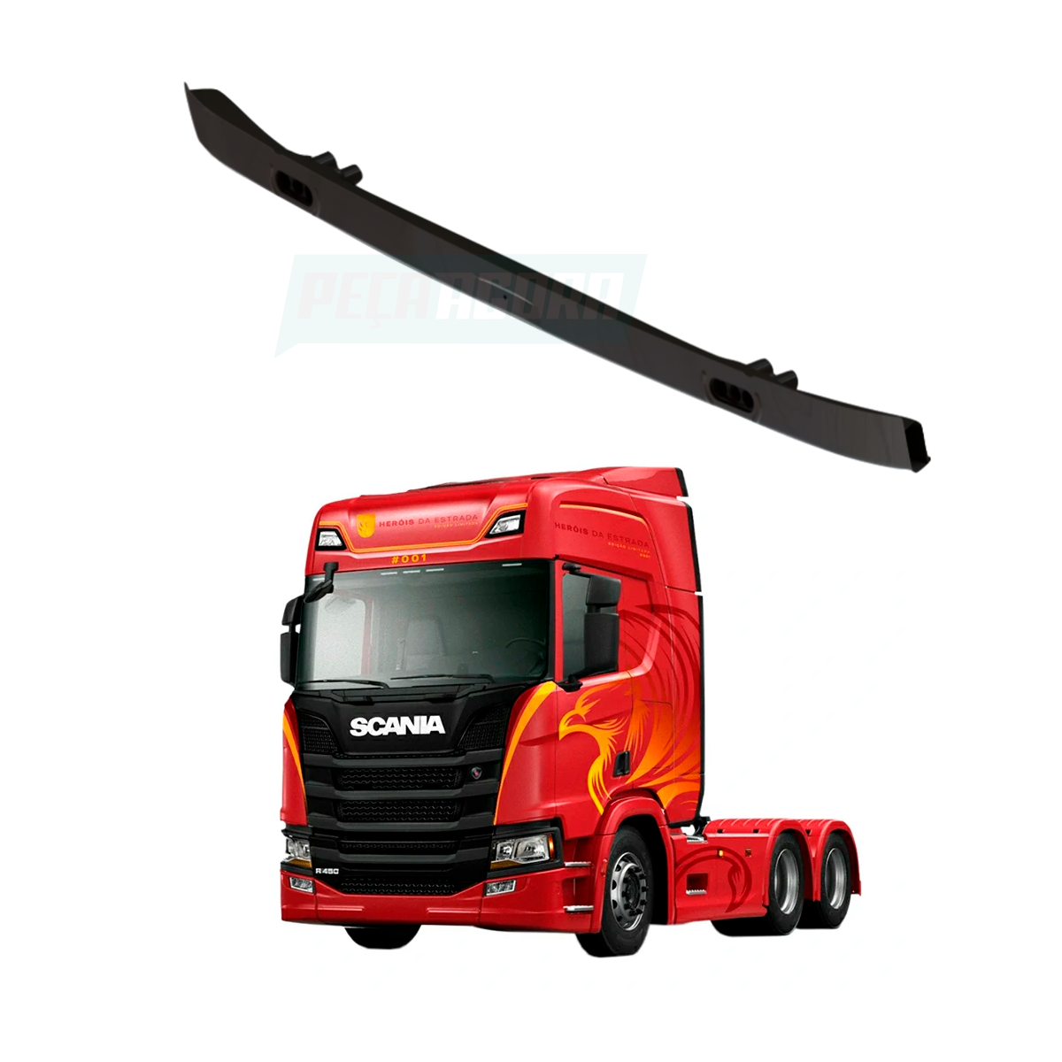 SUPORTE DO PARACHOQUE MET SCANIA NTG  (2346372.)